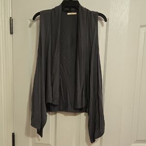 Le Lis Charcoal Knit Cardigan